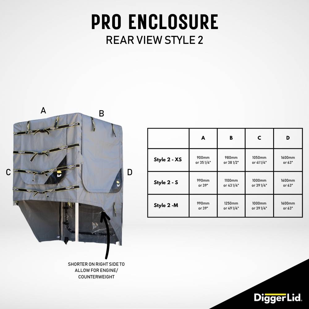 Pro Excavator Enclosure - Digger Lid