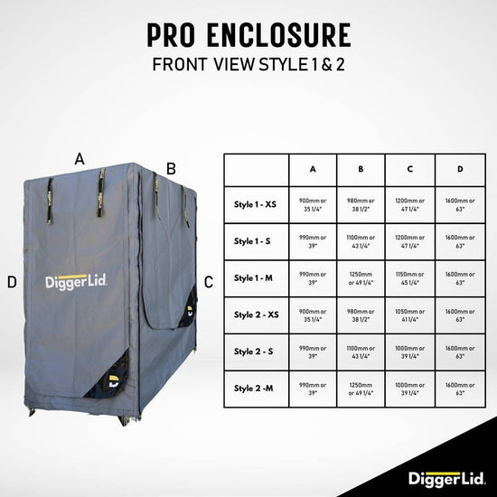 Pro Excavator Enclosure - Digger Lid