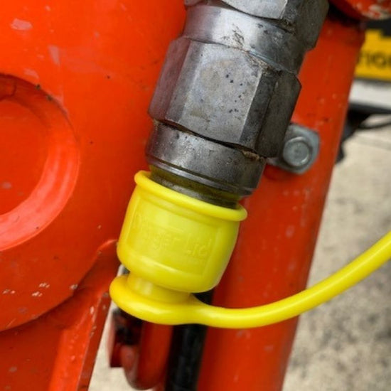 DiggerLid hydraulic coupling cap set - Digger Lid