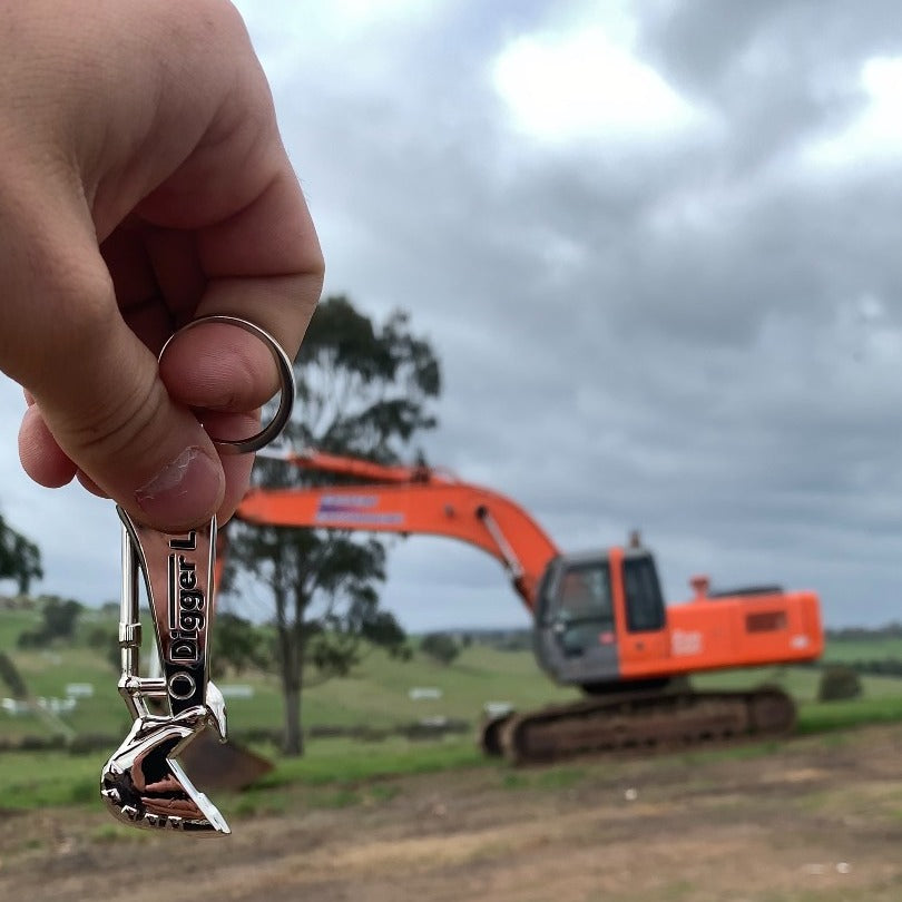 Excavator Boom Bottle Opener - Digger Lid