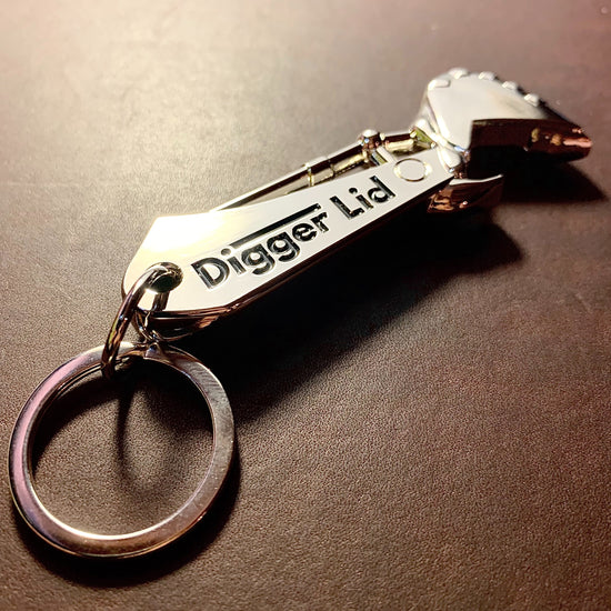 Excavator Boom Bottle Opener - Digger Lid