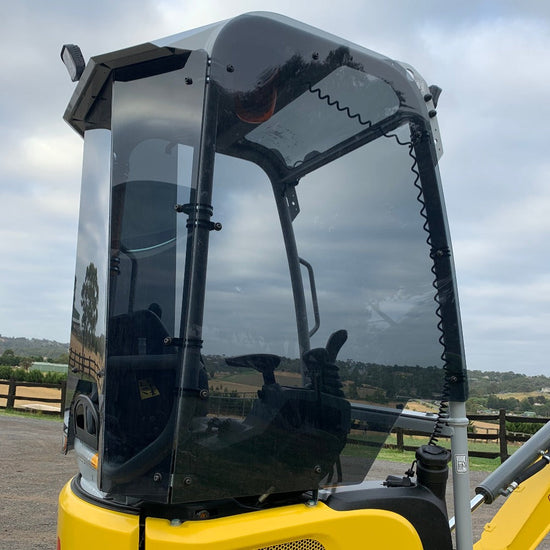 Digger Lid - tinted excavator cabin kit