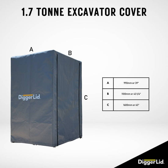 1.7 Tonne Excavator Cover - Digger Lid